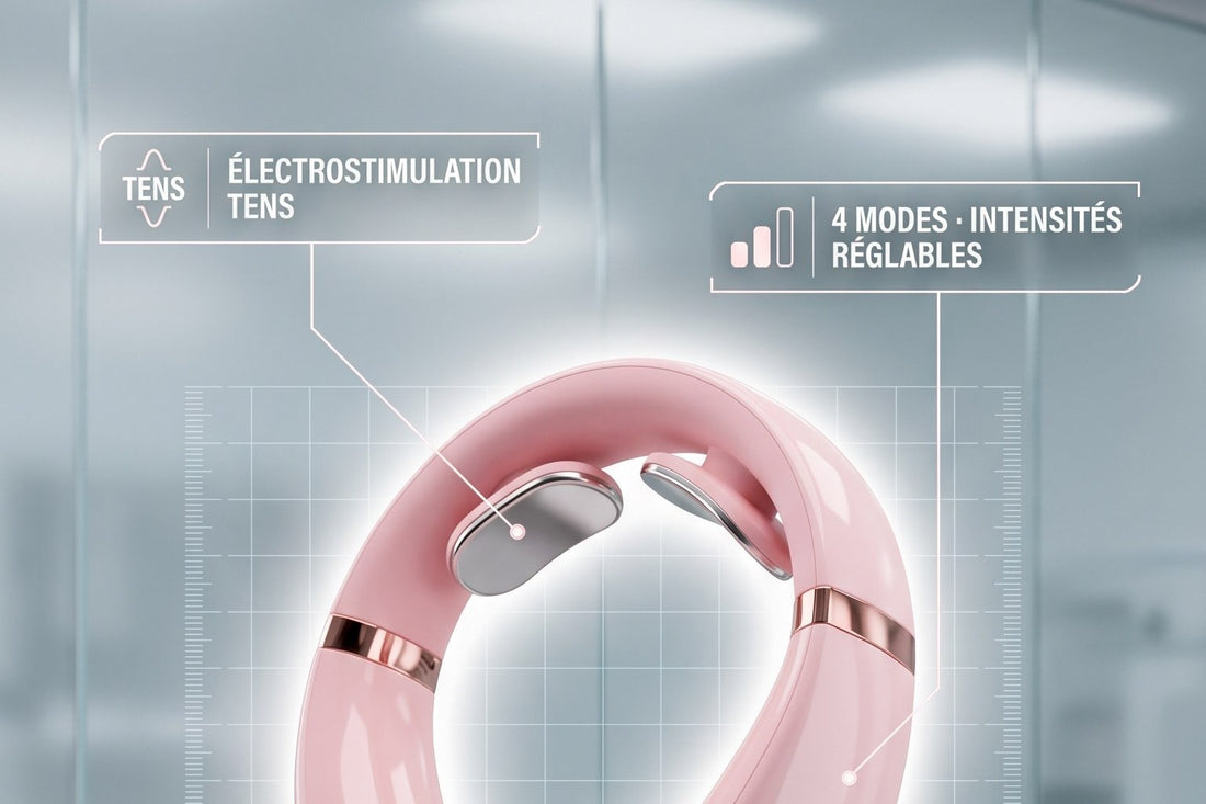 Masseur Pulsio : électrostimulation TENS et modes réglables